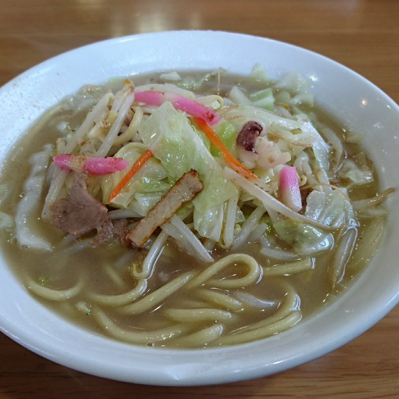 ちゃんぽん(一楽ラーメン 松島店)