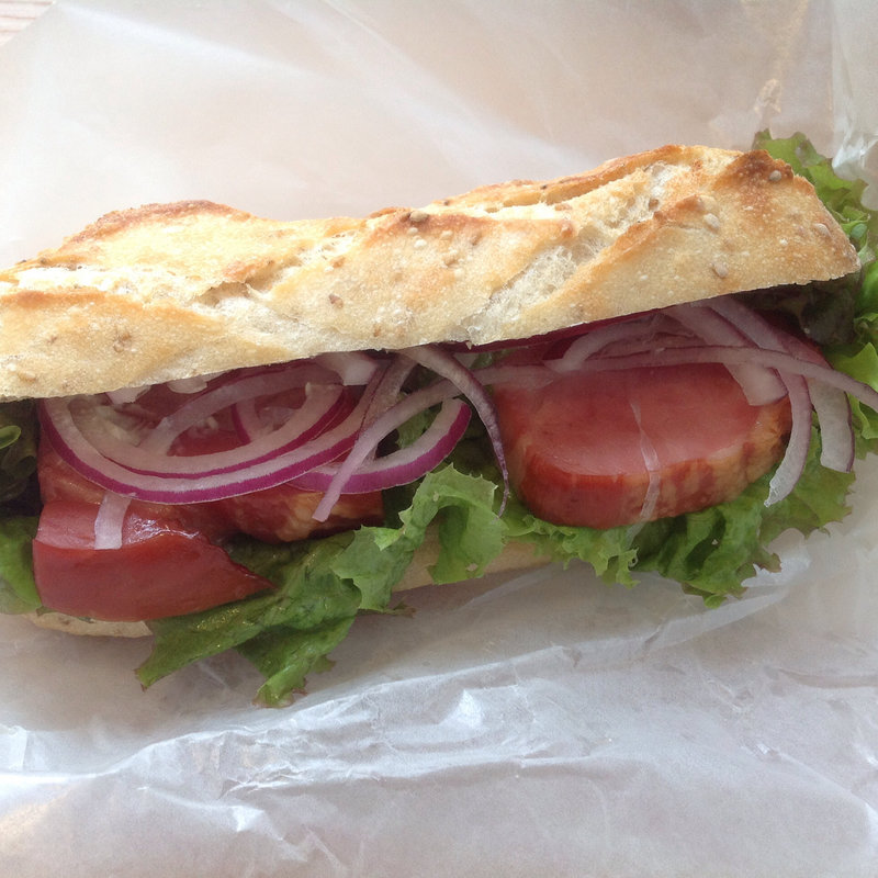 厚切りベーコンサンド(クラフトサンドイッチ)