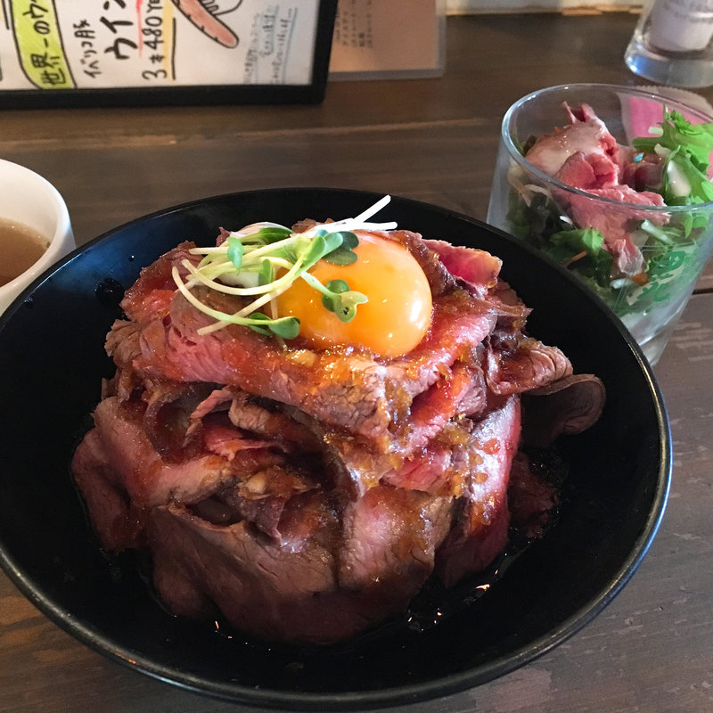 ローフトビーフ丼 (並)(チャラリン )