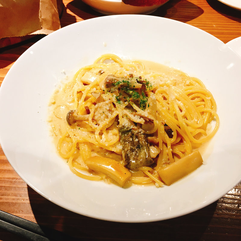 色々きのことポルチーニ茸のクリーム(Nitro （ニトロ）)