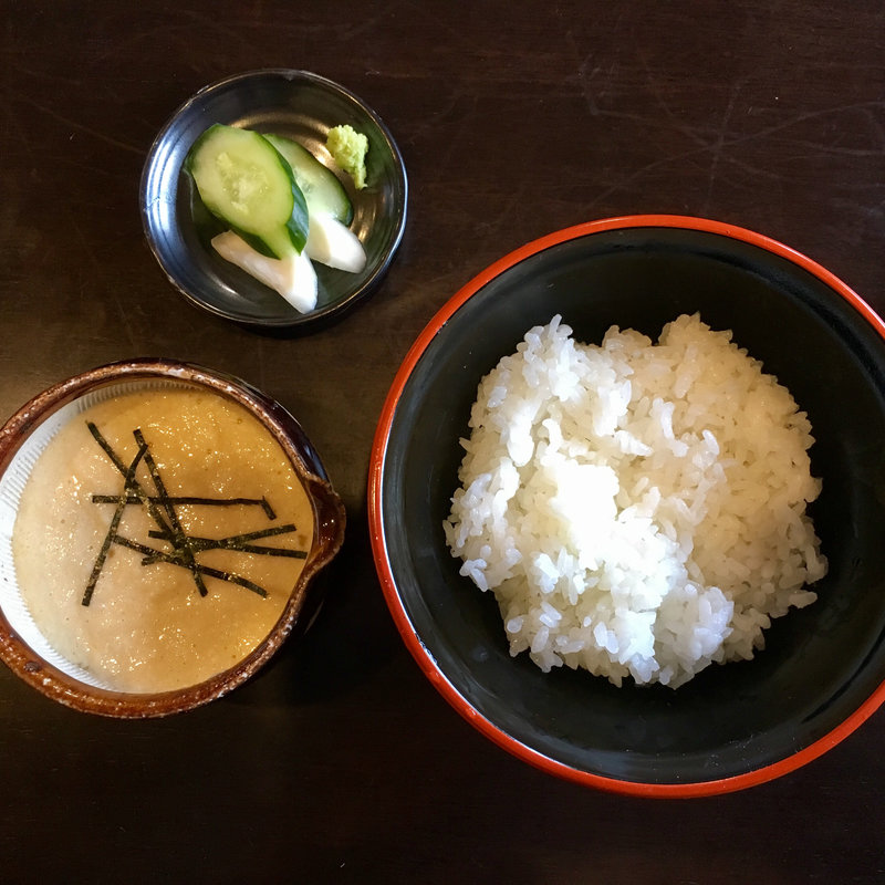 とろ玉ごはん(蕎麦 ふるしま )