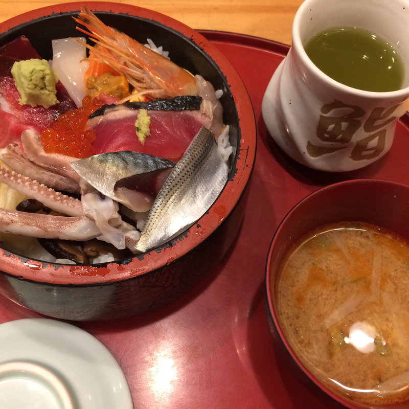 ちらしランチ(鮨政 西口店)