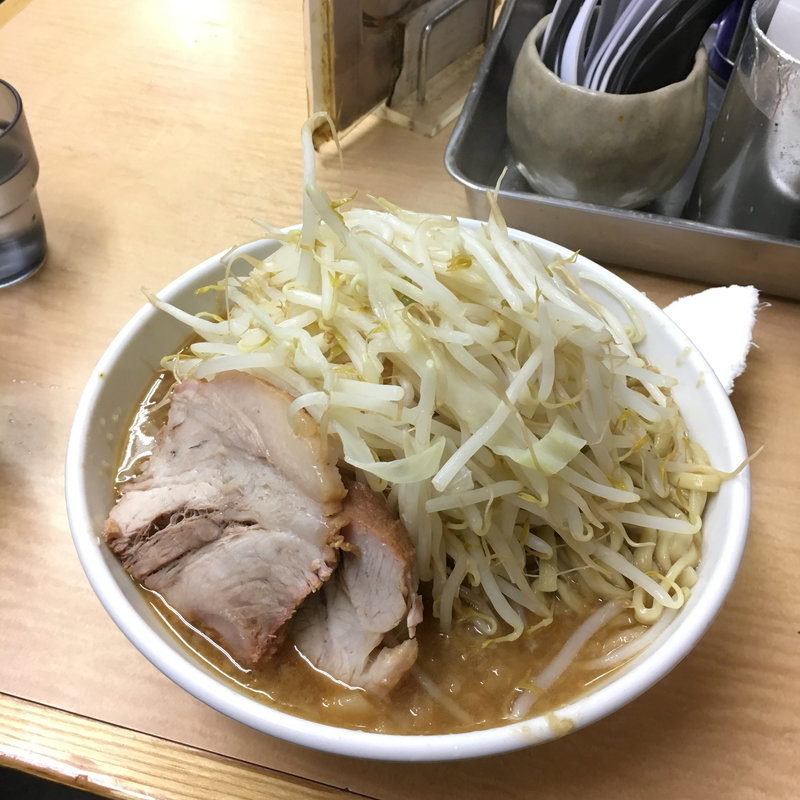 ミニラーメン(ラーメン二郎 新小金井街道店 （らーめんじろう）)