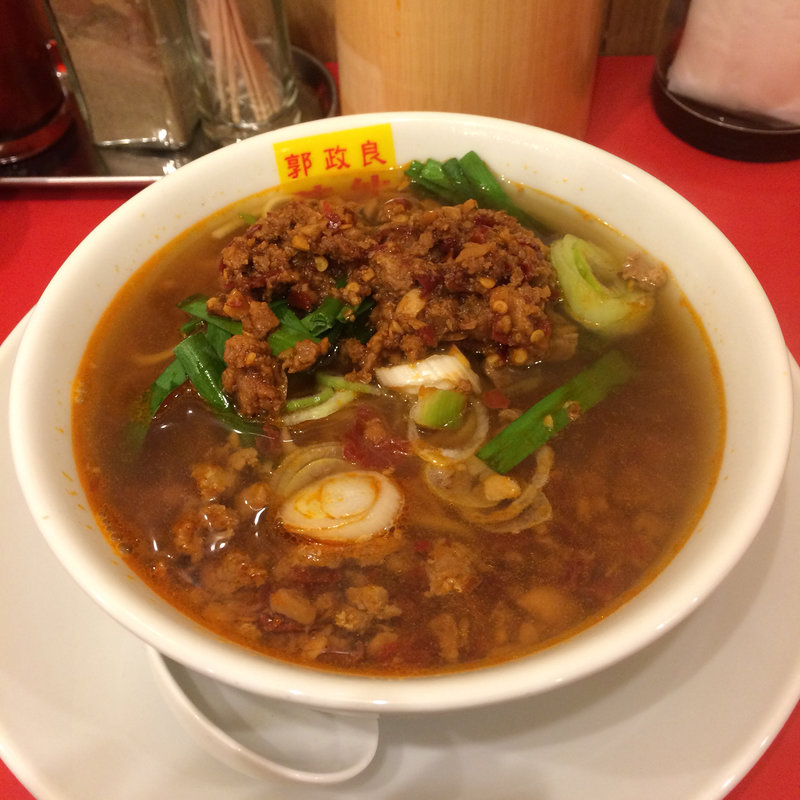 台湾ラーメン(郭政良 味仙 東京神田店)