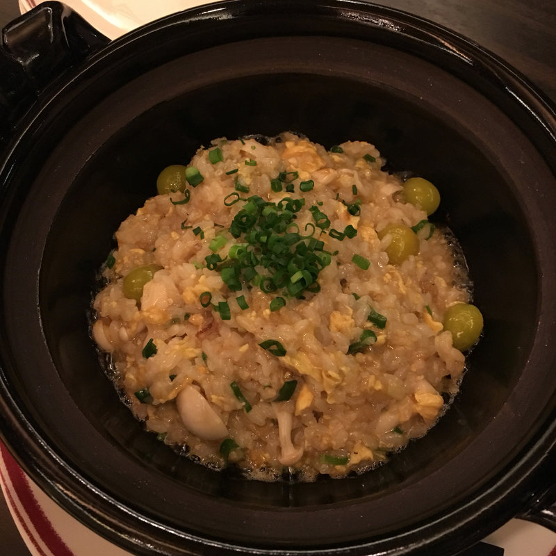 上海蟹味噌入り中国風リゾット(彩龍)