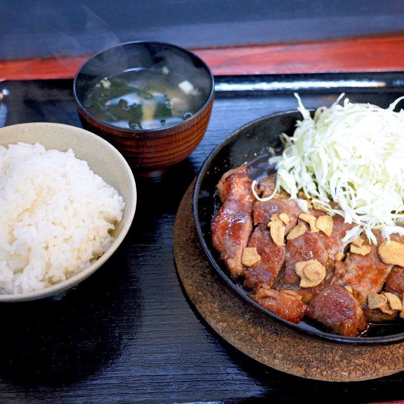 トンテキ定食(豚満 高松北店 （ぶたまん）)