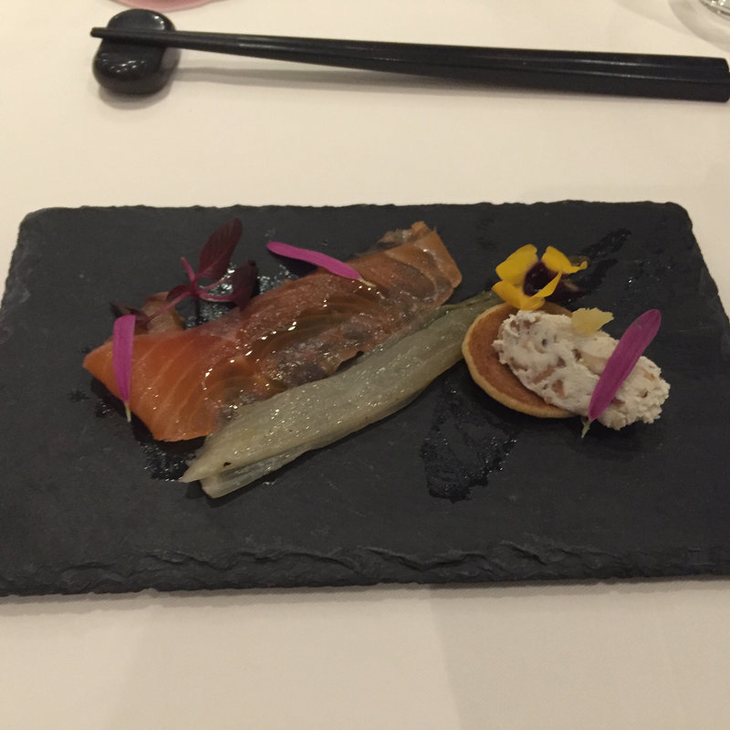 前菜（トーマス・ルフ展限定コース）(ラー・エ・ミクニ)