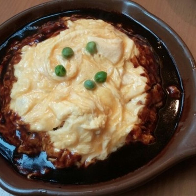 オムライスPJ風（特製デミグラスソース）(ポワンジュール)