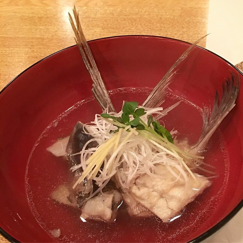 真鯛の潮汁(米作)