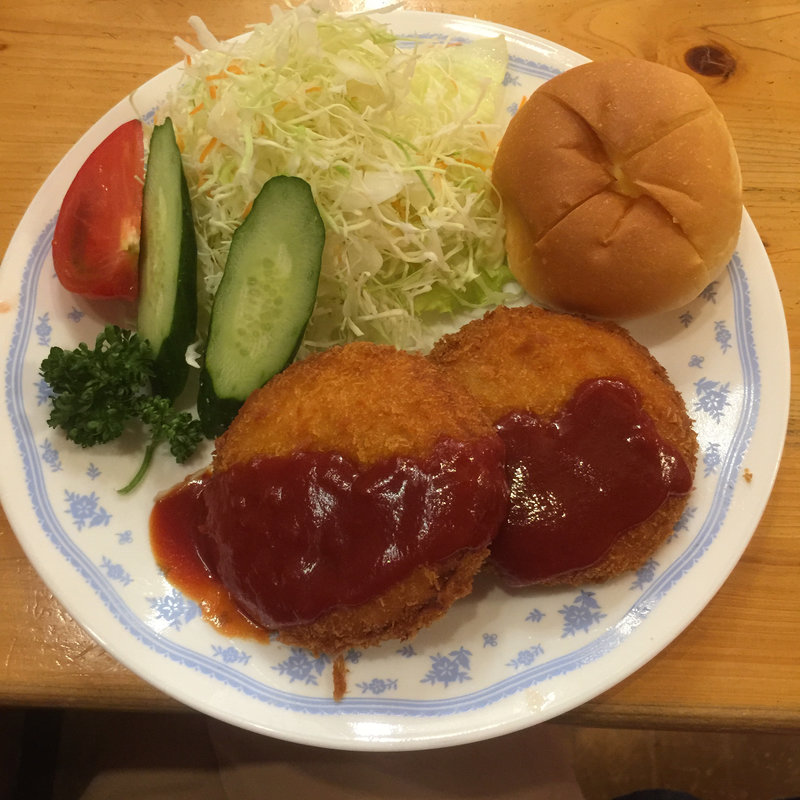 コロッケミニプレート(コメダ珈琲店 川崎武蔵中原店)
