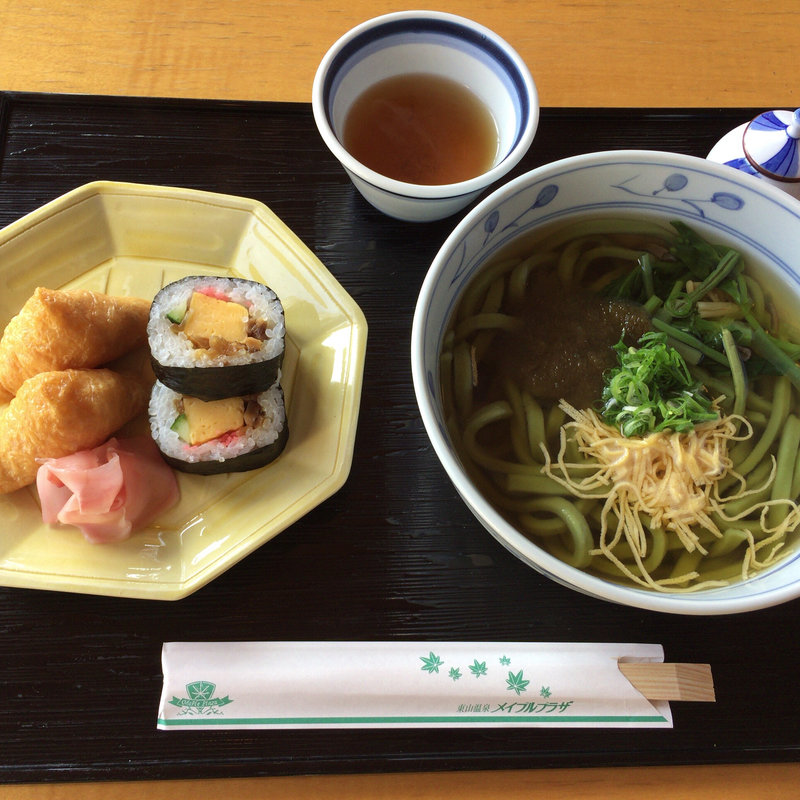 笹うどん(東山温泉メイプルプラザ )