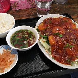 干焼蝦仁(刀削麺 張家 麹町店 )