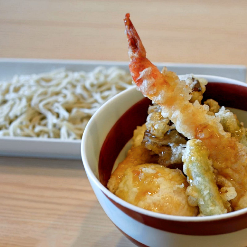 ミニ天丼(蕎麦たちばな )