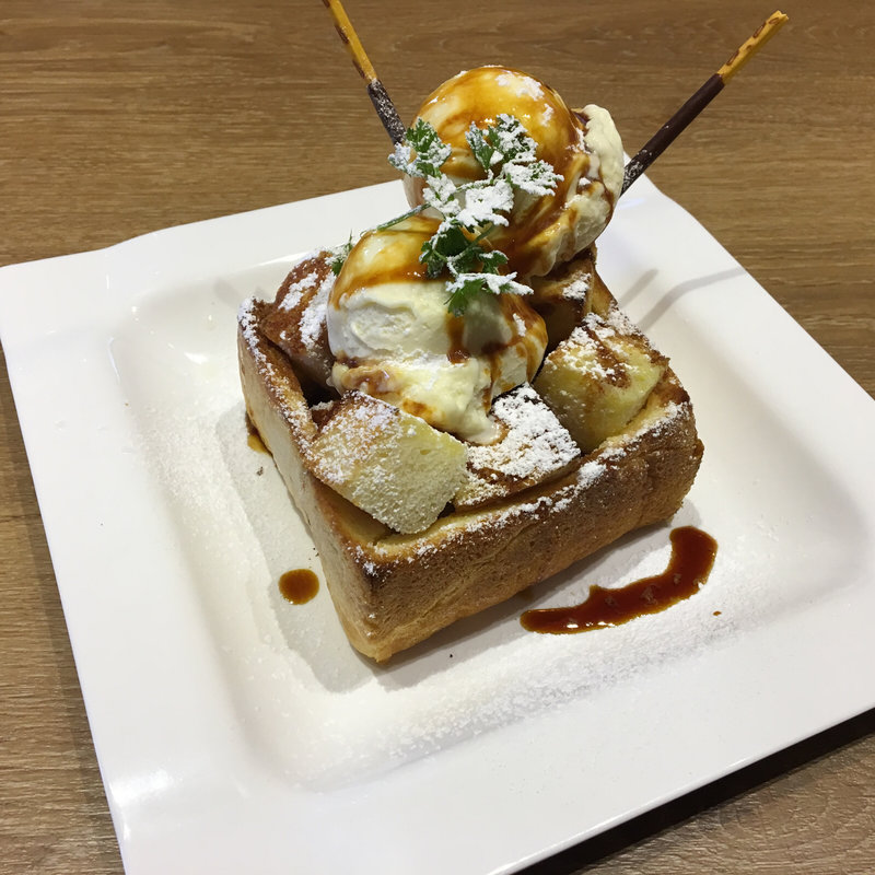 ハニートースト(カメダ珈琲)