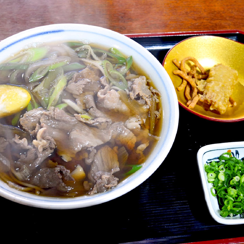 牛肉そば(八十八茶屋)