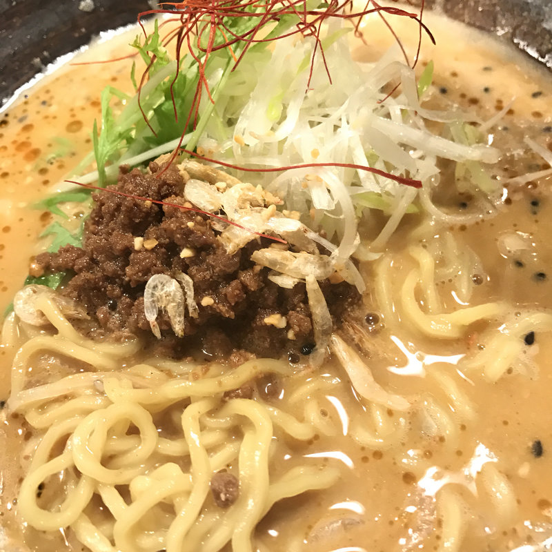 担々麺(香氣 四川麺条(コウキシセンメンジョウ) 学芸大学店)