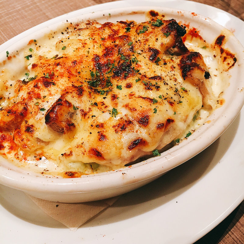 アスパラガスとチキンのグラタン(キッチン リブス)