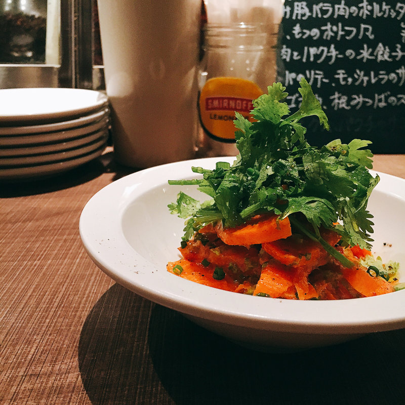 人参とパクチー(キッチン リブス)