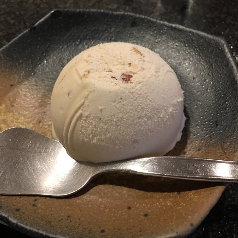 アイス(玄品 法善寺 総本店 ふぐ・うなぎ・かに料理)
