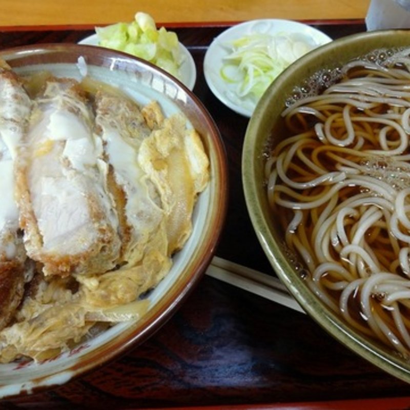 ミニカツ丼セット(前野屋)