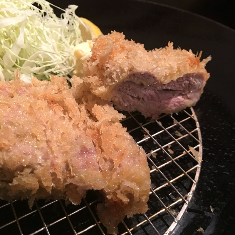ヒレかつ定食(神楽坂とんかつ あげづき)