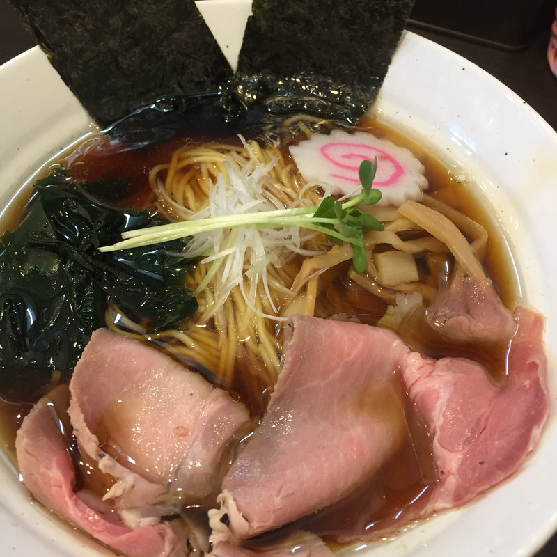 生姜ラーメン  正油(拉麵ほそや )