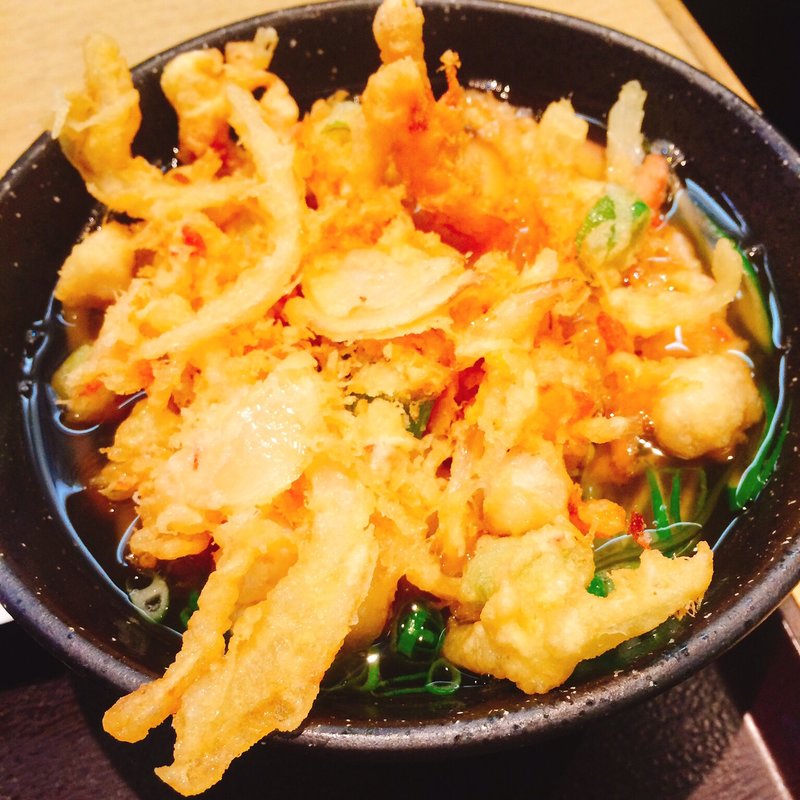 かき揚げうどん(澤乃井 )