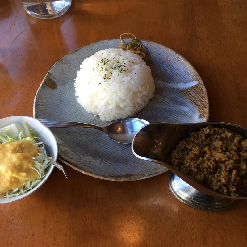 キーマカレーランチ(あちゃ )