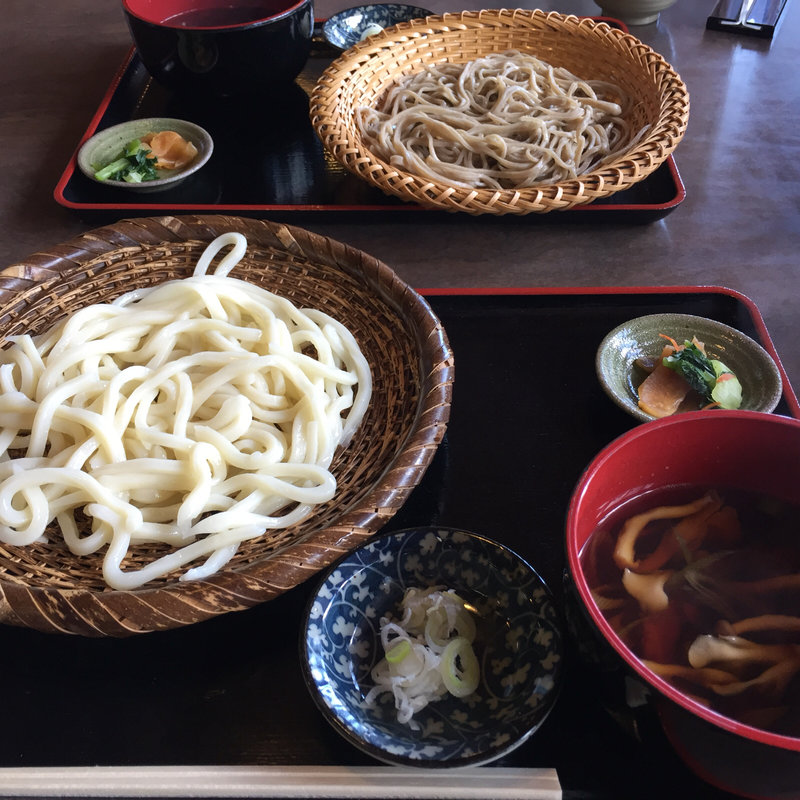 きのこうどん(三峰お犬茶屋 山麓亭)