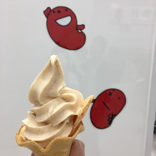 めんたいソフトクリーム(めんたいパーク)
