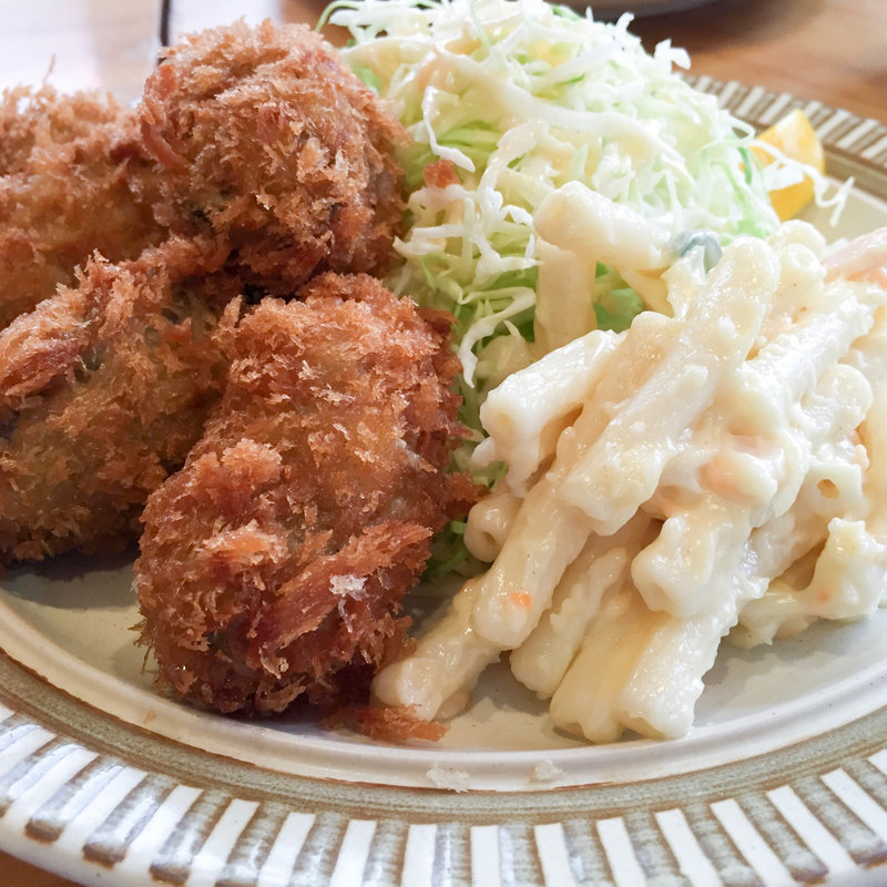 カキフライ定食(洋食GOTOO)