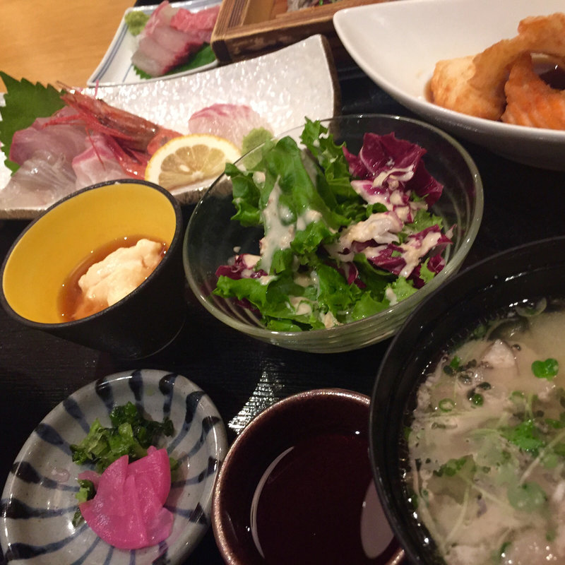 刺身定食(創作 そう馬)