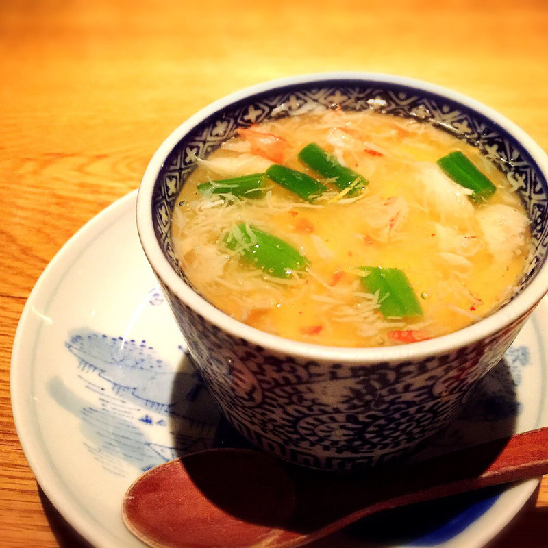 鱧と白子の茶碗蒸し(高太郎 （こうたろう）)