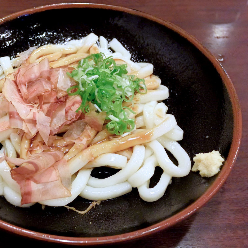 冷し伊勢うどん(岡田屋 （おかだや）)