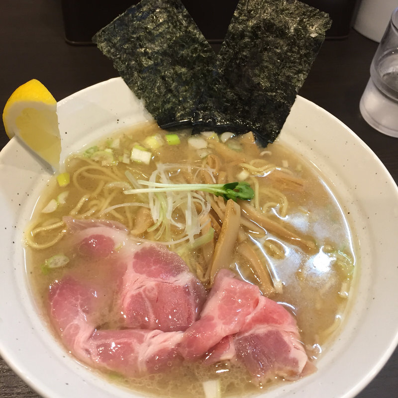 鯛ラーメン 塩 レアチャーシュー(拉麵ほそや )