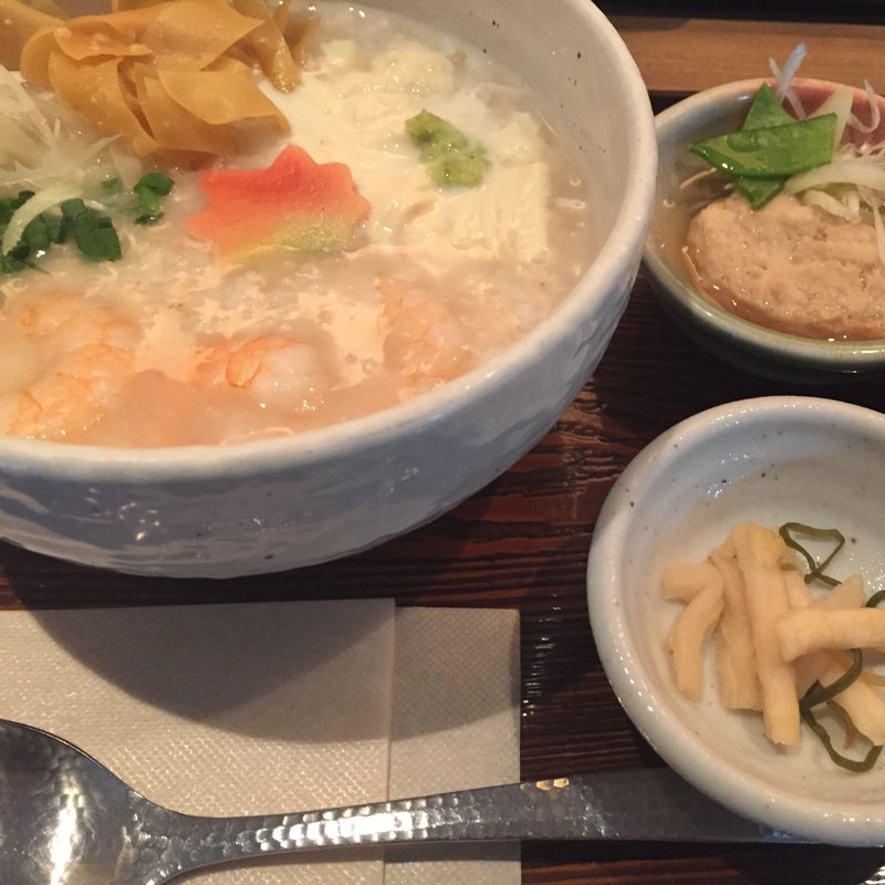 豆乳の五穀粥(神楽坂茶寮本店)
