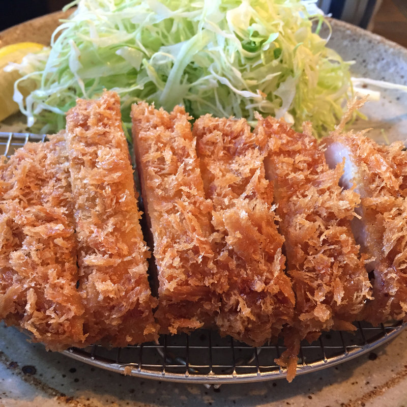 ロースかつ膳「竹」130g（ご飯・味噌汁・お新香付き）(とんかつ 武信 代々木上原店)