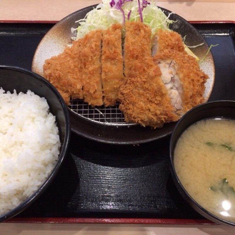 ロースカツ&チキンムネ肉(松乃家 名谷店 )