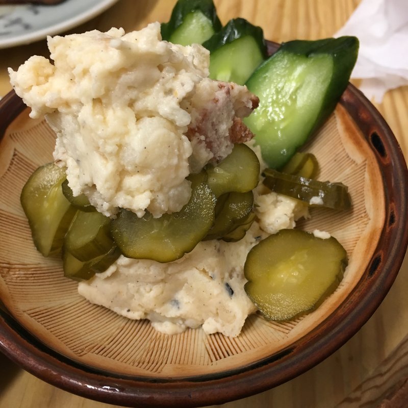 漬物屋のポテサラ(立ちのみ 賀花 （タチノミ ガバナ）)