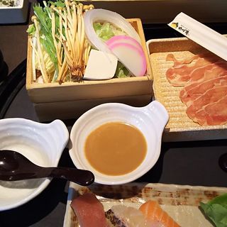 お寿司とうどんすき膳(ゆず庵 多摩境店 )