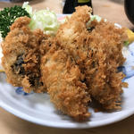 カキフライ定食(三洲屋銀座店)