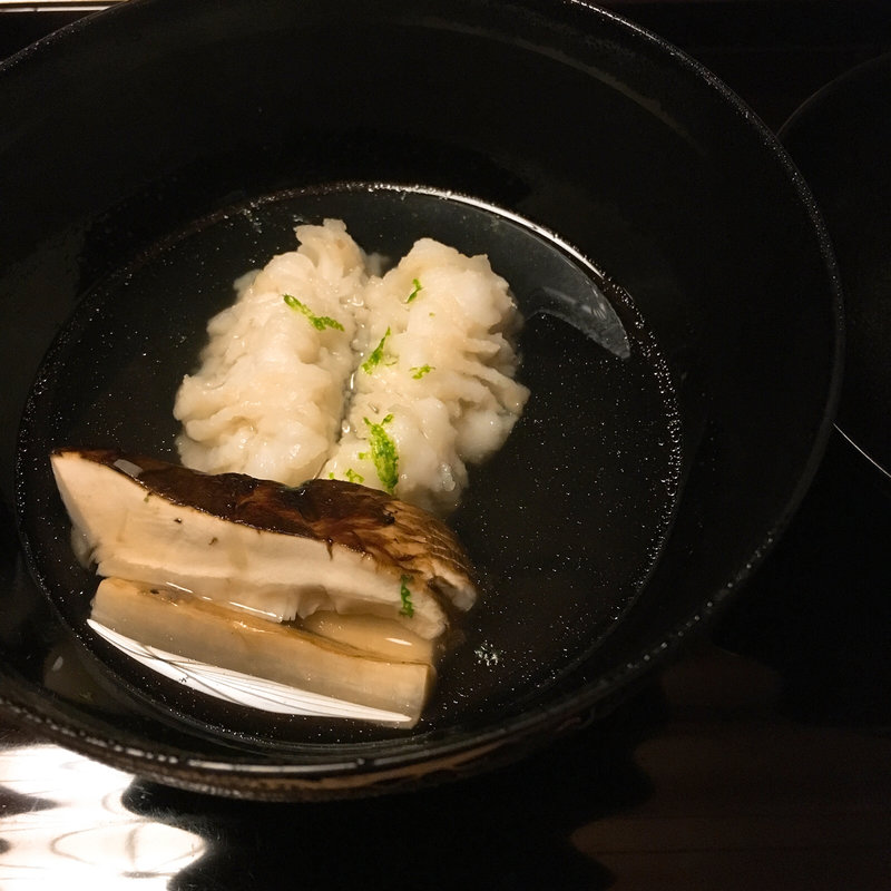 夜のコースから(下鴨茶寮 本店 （しもがもさりょう）)