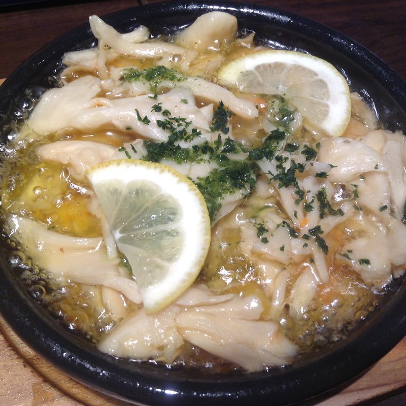 海老と白マイタケのアヒージョ(俺のフレンチ 梅田 )