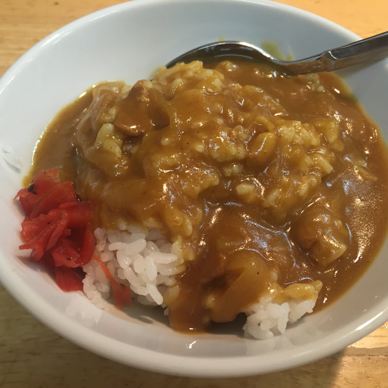 小カレー(中華そば さとう )