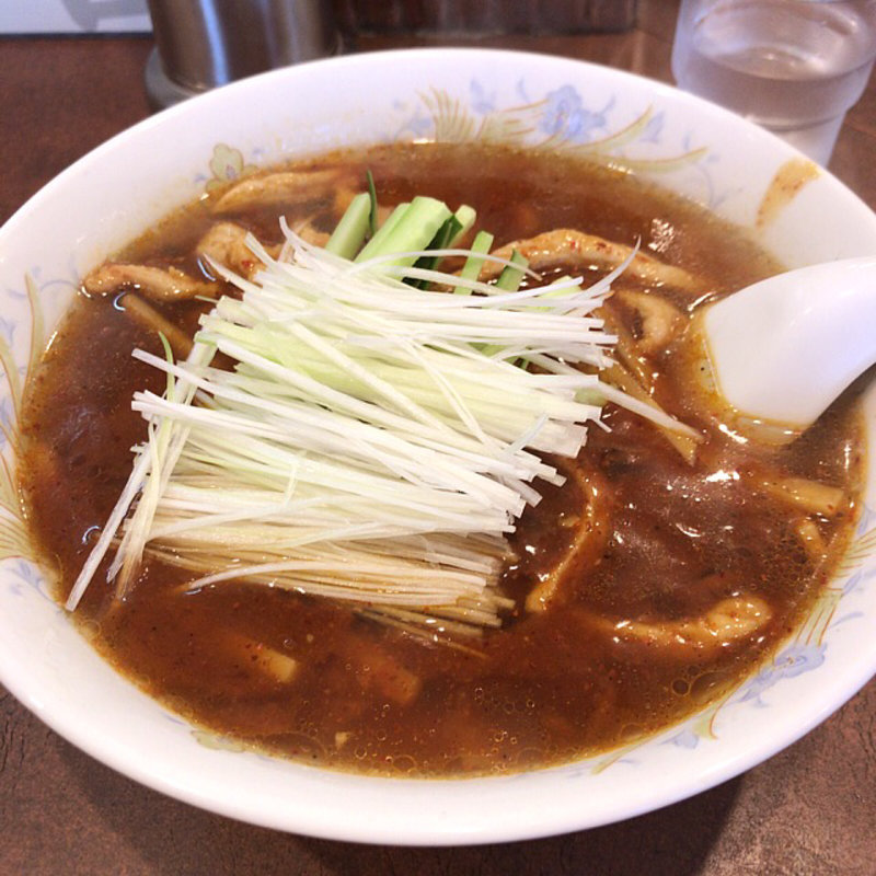 辛いそば(鶏舎 （チイシャ）)