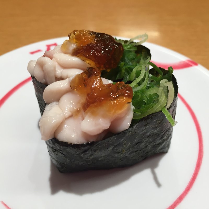 真鱈白子(スシロー 博多駅南店)