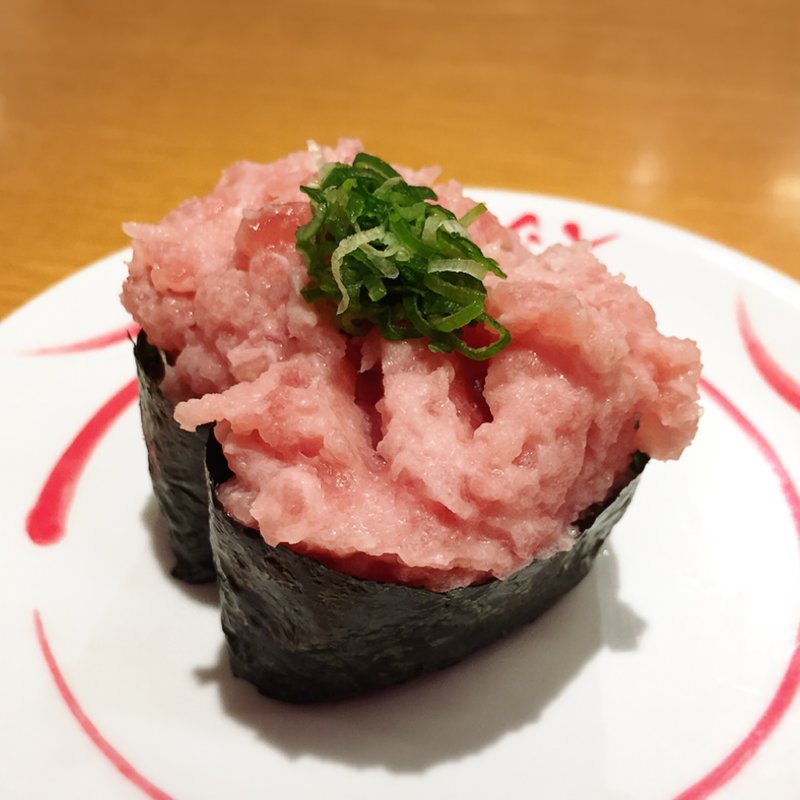 軍艦ねぎまぐろ(スシロー 博多駅南店)