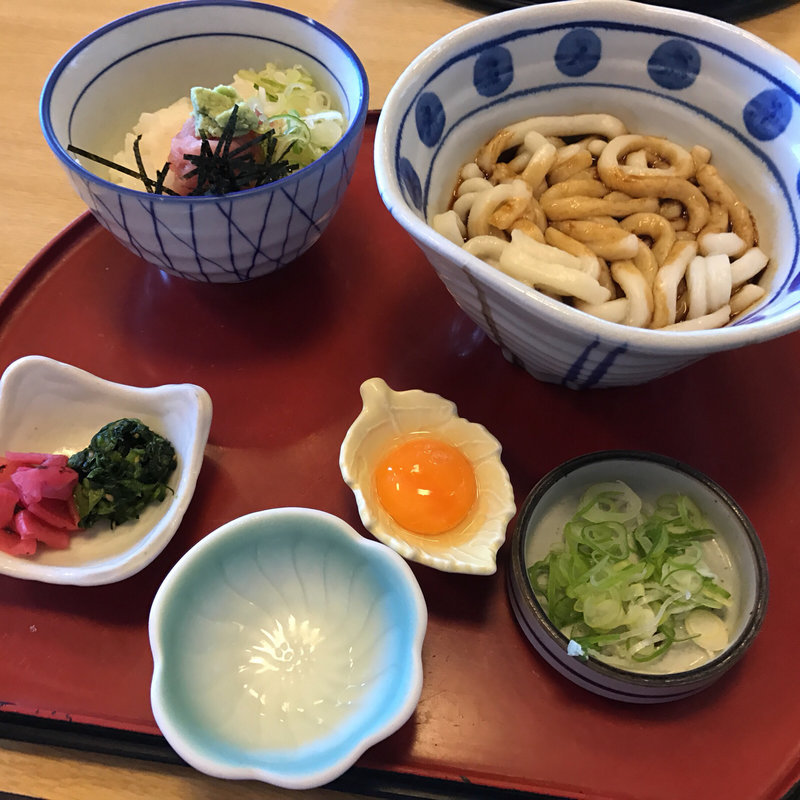 伊勢うどんとミニ丼セット(サガミ 松阪川井店 （さがみ）)