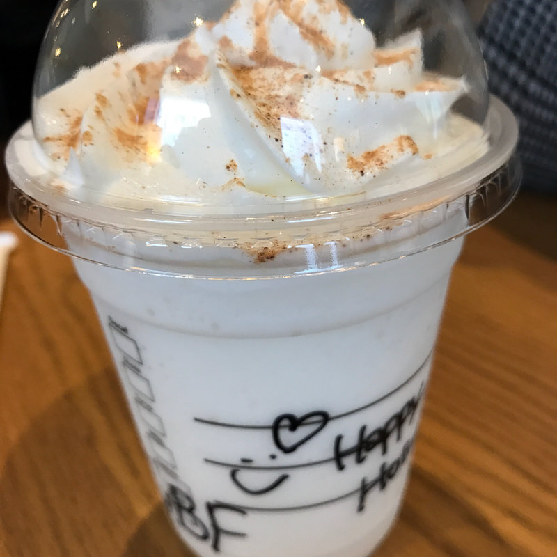 メープルピーカンフラペチーノ(スターバックス リザーブ®︎ ストア 銀座マロニエ通り)