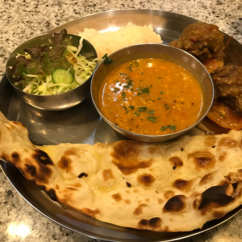 セットD(おいしいカレー工房 ひつじや )